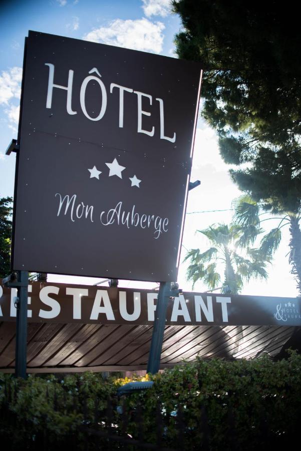 Hotel Restaurant Mon Auberge Люнель Экстерьер фото